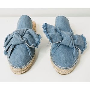 SALE Sam Edelman Blue Denim Lynda Espadrill